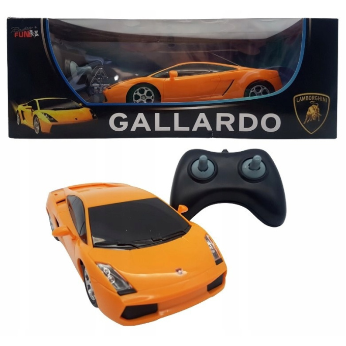 RC - Auto na diaľkové ovládanie 1:24 Gallardo - Oranžová
