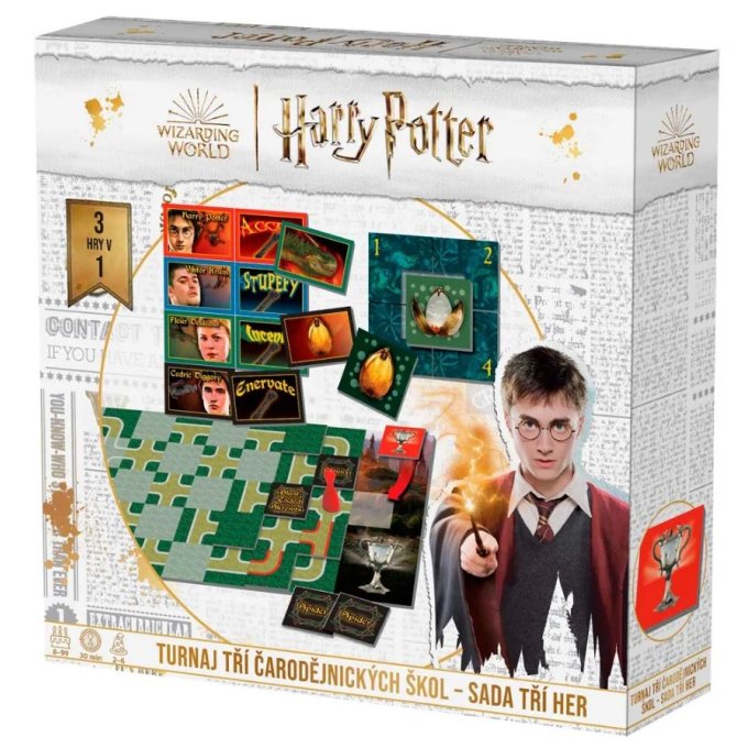 Harry Potter - Turnaj troch čarodejníckych škôl 3v1