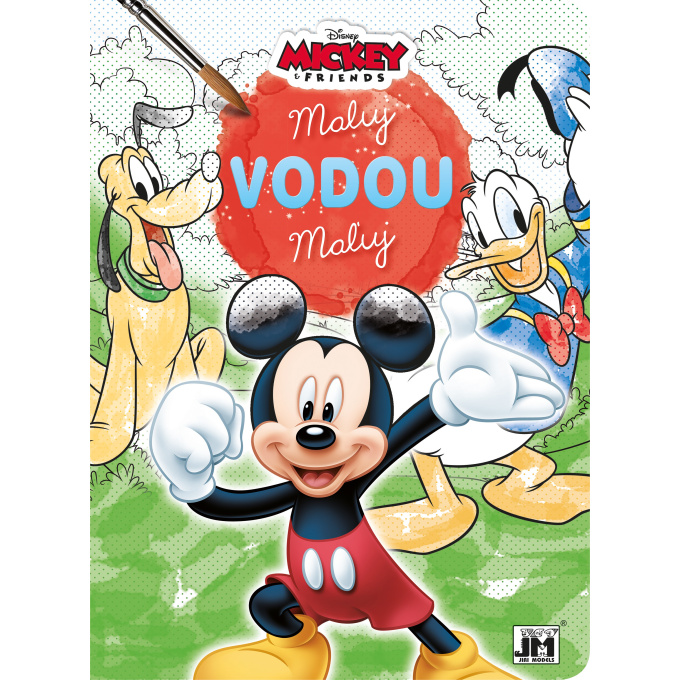Mickey Mouse – Maľovanie vodou