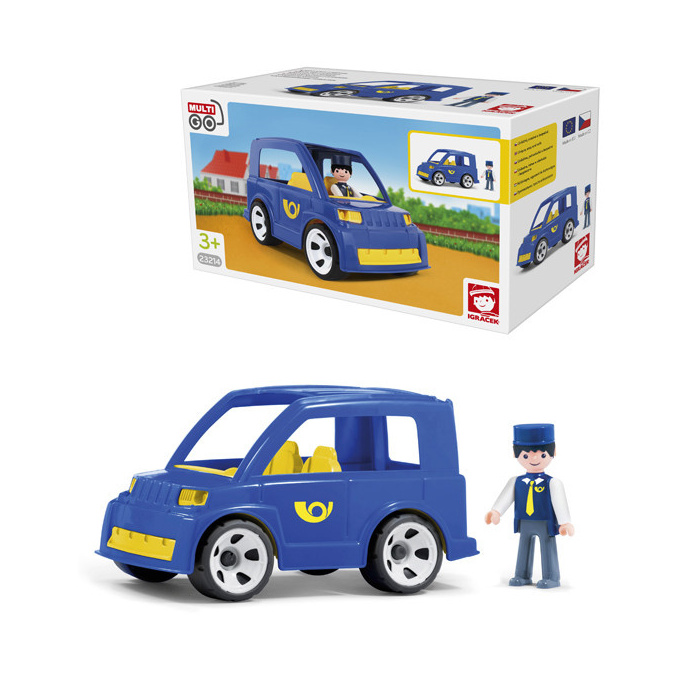 Igráček MultiGo - Poštové auto s poštárom