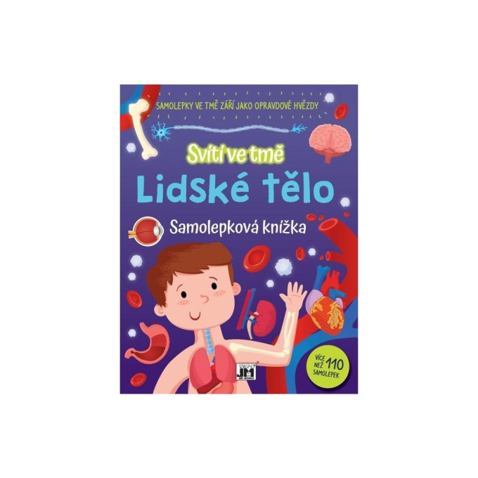 Kniha so samolepkami – Ľudské telo