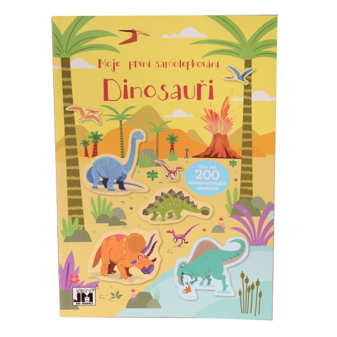 Samolepky s dinosaurami