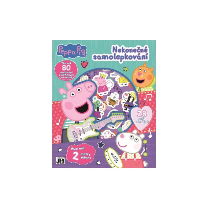 Peppa Pig - Nekonečné samolepkovanie