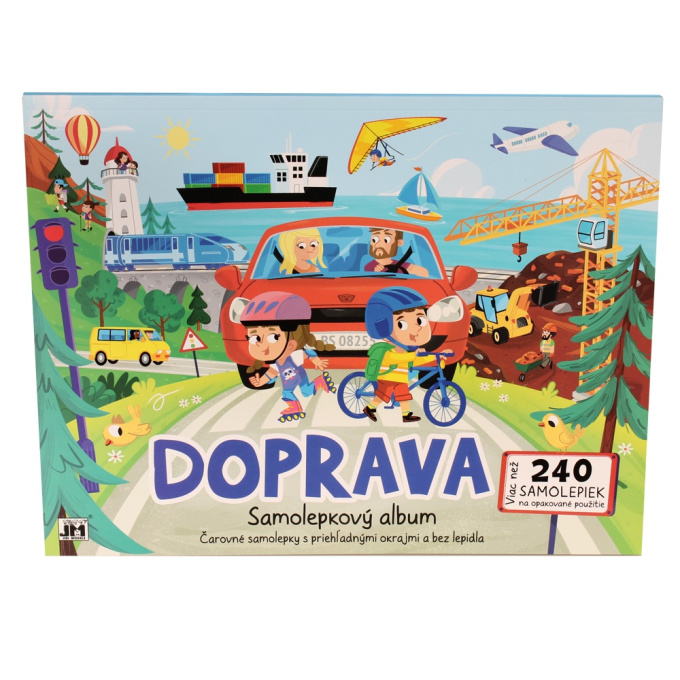 Samolepkový album – Doprava