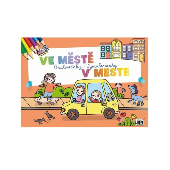 Vymaľovánka – V meste