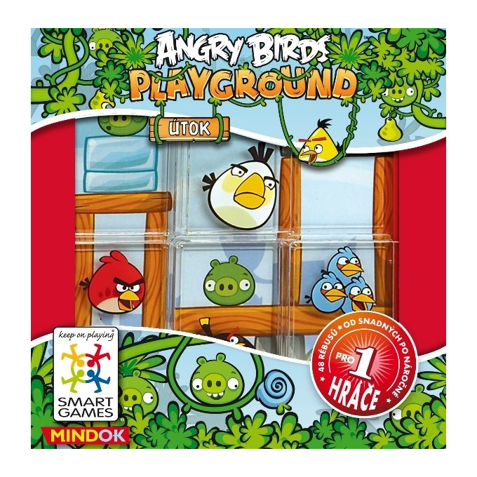 Hra Angry Birds Playground - Útok