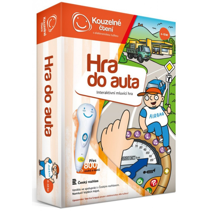 Kúzelné čítanie - Hra do auta