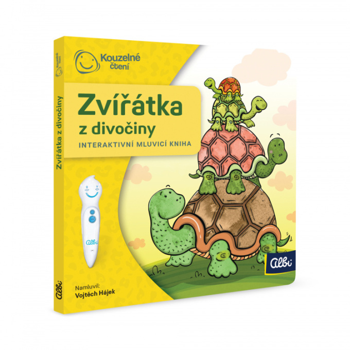 Kouzelné čtení - Minikniha Zvířátka z divočiny