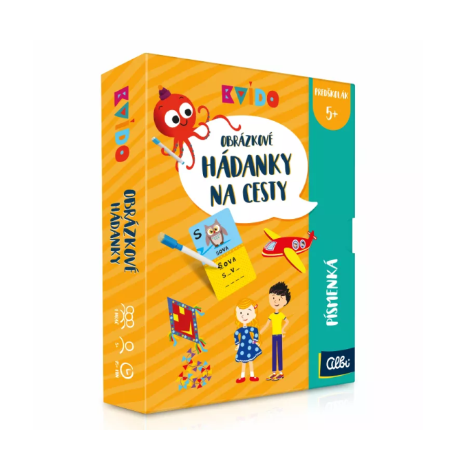 Kvído - Hádanky na cesty - Písmenká