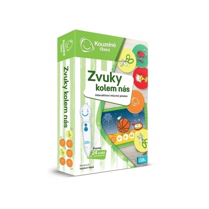 Kúzelné čítanie Pexeso - Zvuky okolo nás