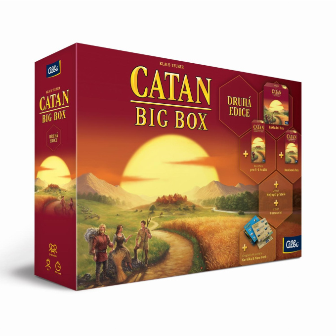 Hra Catan Big Box - Druhá edícia