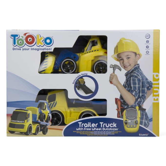 RC - Nákladné auto s prívesom