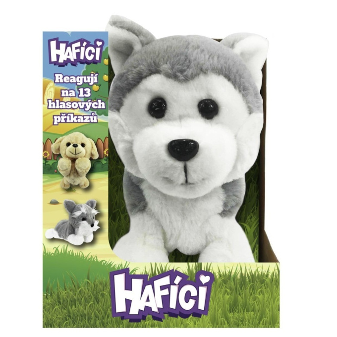 Plyšový interaktívny psík