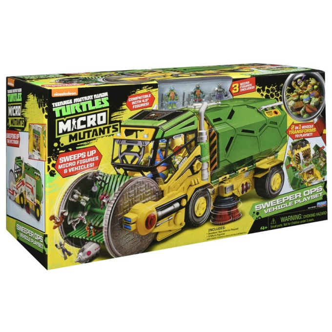 Ninja Turtles - Auto s figúrkami