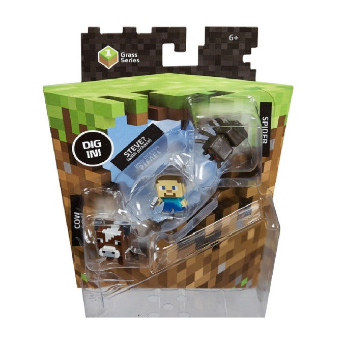 Minecraft minifigúrka