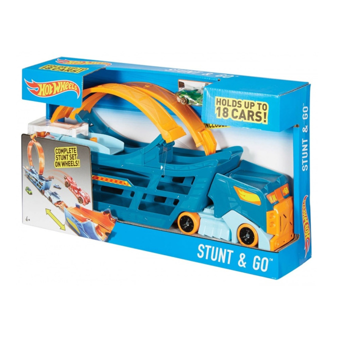 Hot Wheels - Ťahač a pojazdná dráha