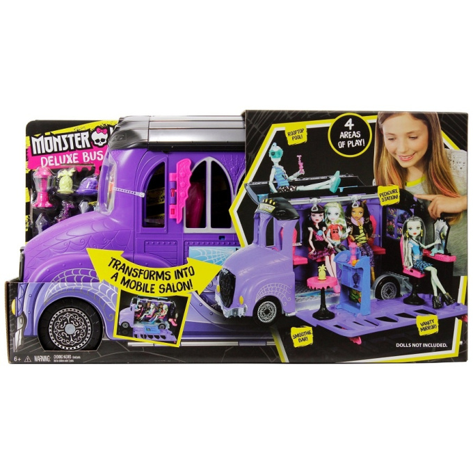 Monster High - Deluxe školský autobus