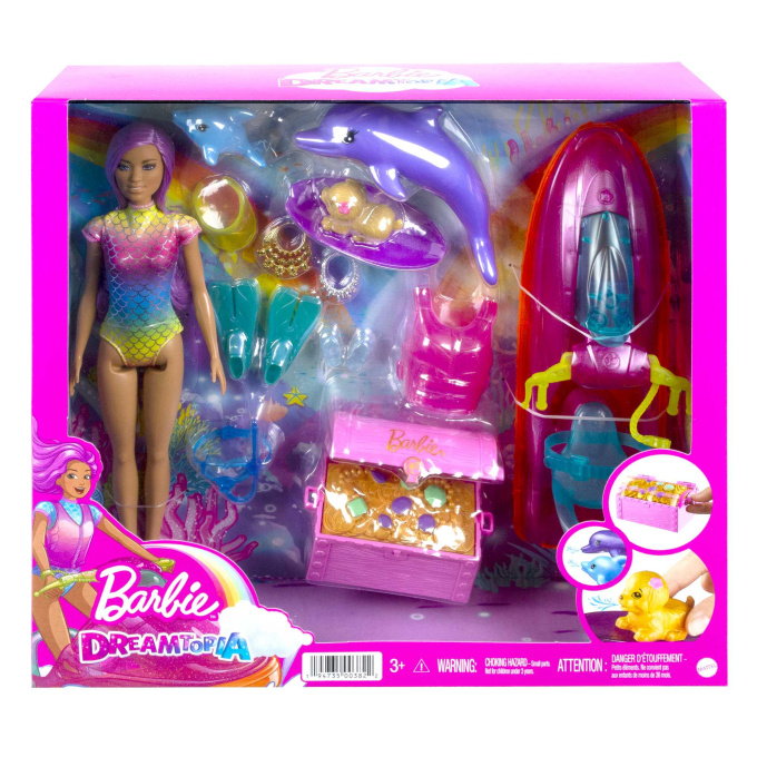 Barbie Dreamtopia – Vodný set