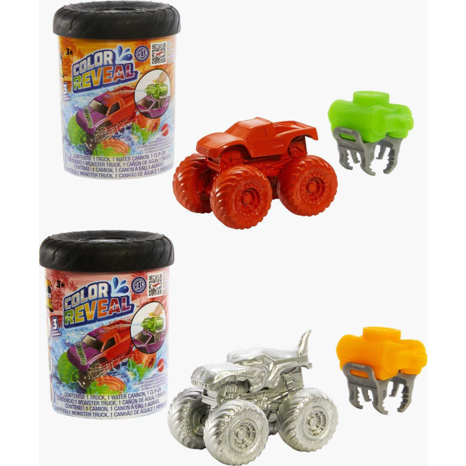 Hot Wheels - Monster Trucks Color Reveal