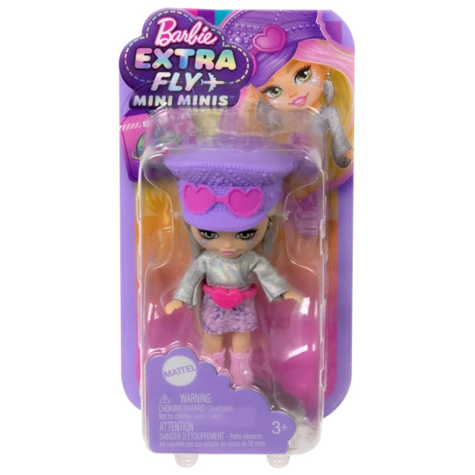 Barbie Extra Fly – Mini bábika