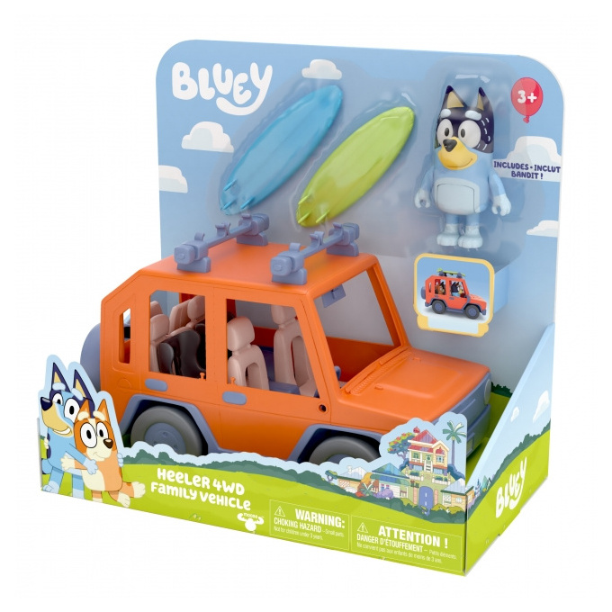 Bluey - Vozidlo s figúrkou