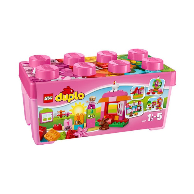 10571 LEGO DUPLO - Ružový box plný zábavy