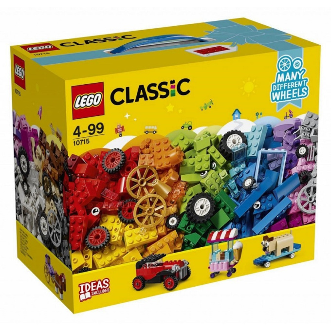 10715 LEGO CLASSIC - Kocky na kolieskach