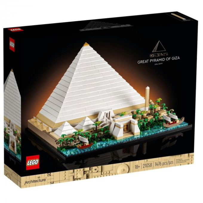 21058 Lego Architecture – Veľká Pyramída v Gíze