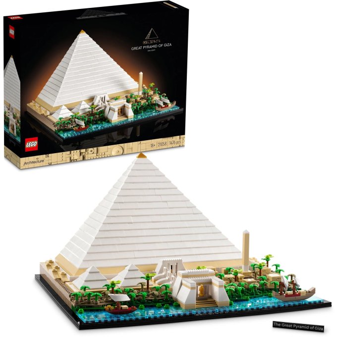 21058 Lego Architecture – Veľká Pyramída v Gíze