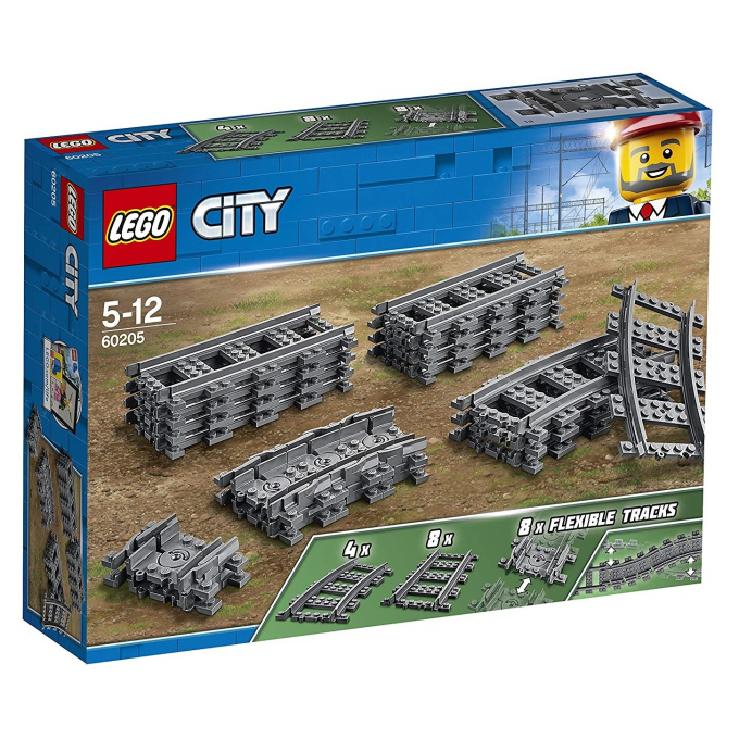 60205 Lego City – Koľaje