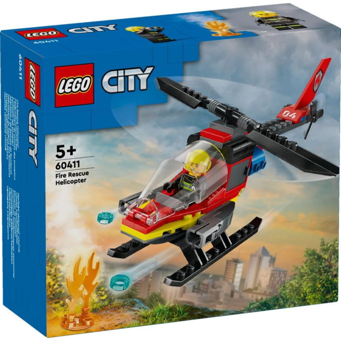 60411 Lego City – Hasičský záchranný vrtuľník
