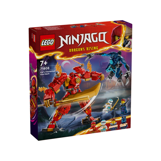 71808 Lego Ninjago – Kaiov živelný ohnivý robot