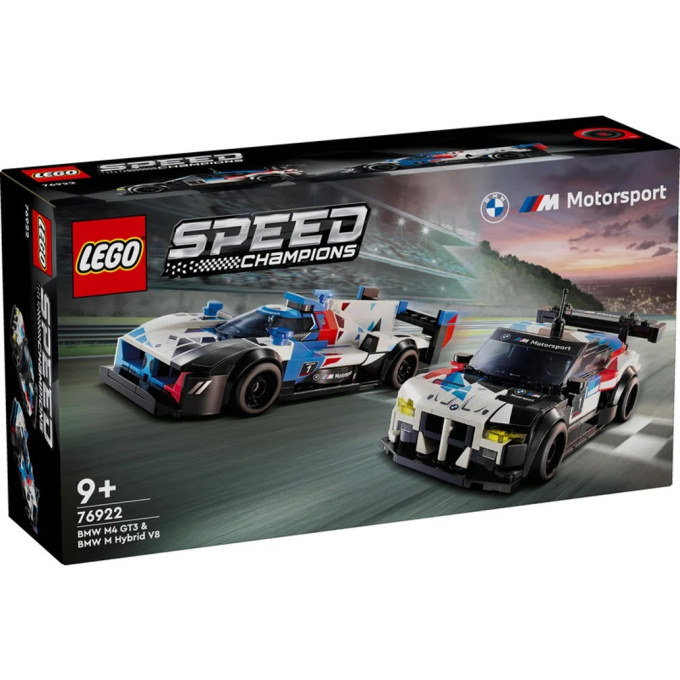 76922 Lego Speed Champions – BMW M4 GT3 a BMW M HYBRID V8