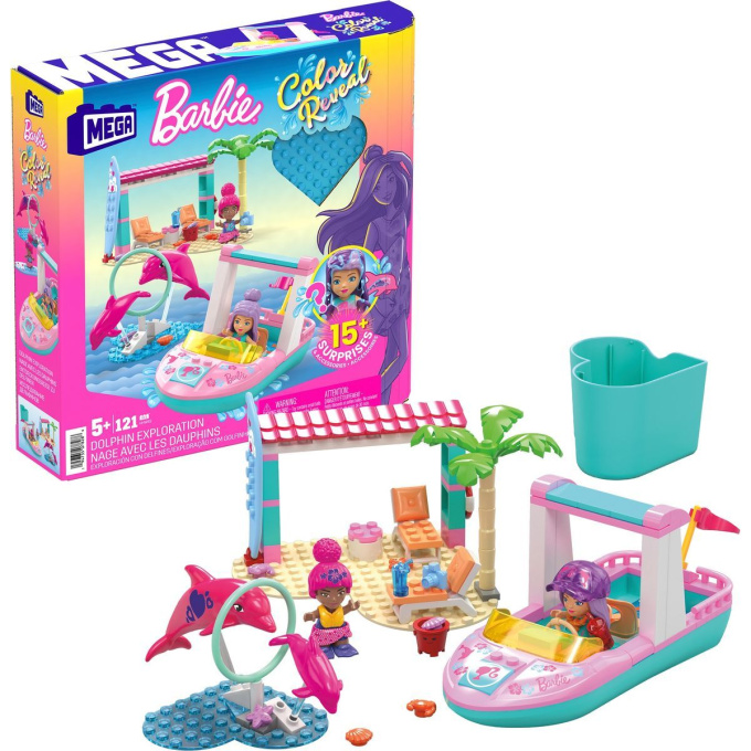 Barbie - Stavebnica Color Reveal