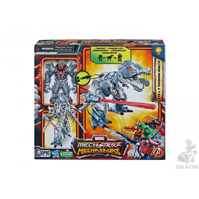 Marvel Mechasaurs - Ultron Primeval a T-R3X