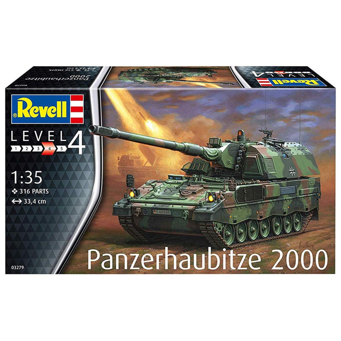 Revell – Tank Panzerhaubitze 2000 1:35