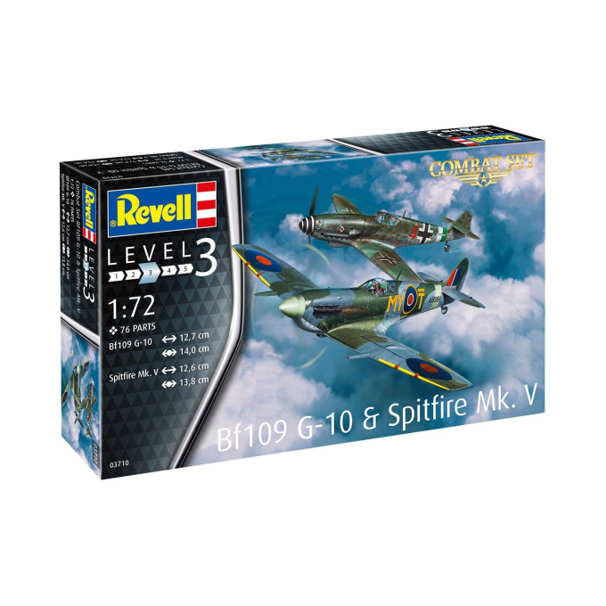 Revell – Bf109 G-10 a Spitfire Mk.V