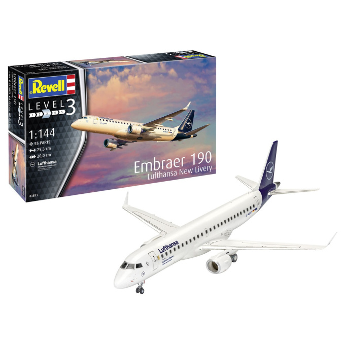 Revell – Embraer 190 1:144