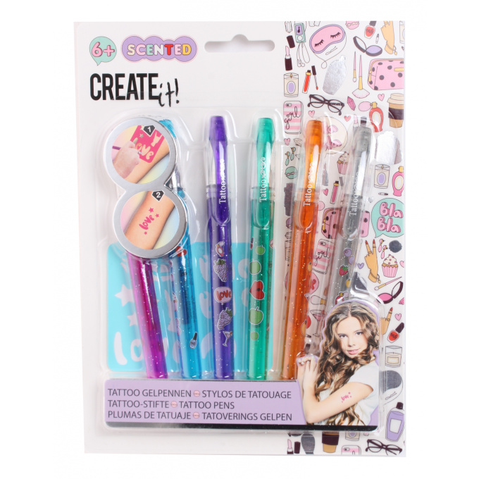 Create It! –  Perá na tetovanie