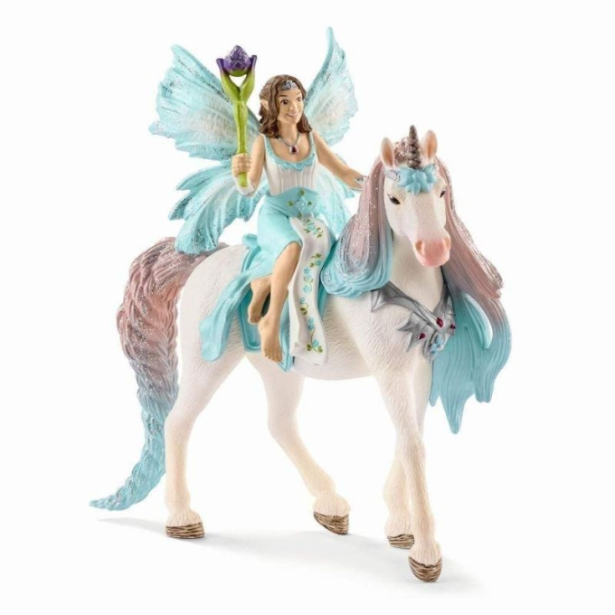 Schleich Bayala - Víla Eyela s jednorožcom pre princezné 70569