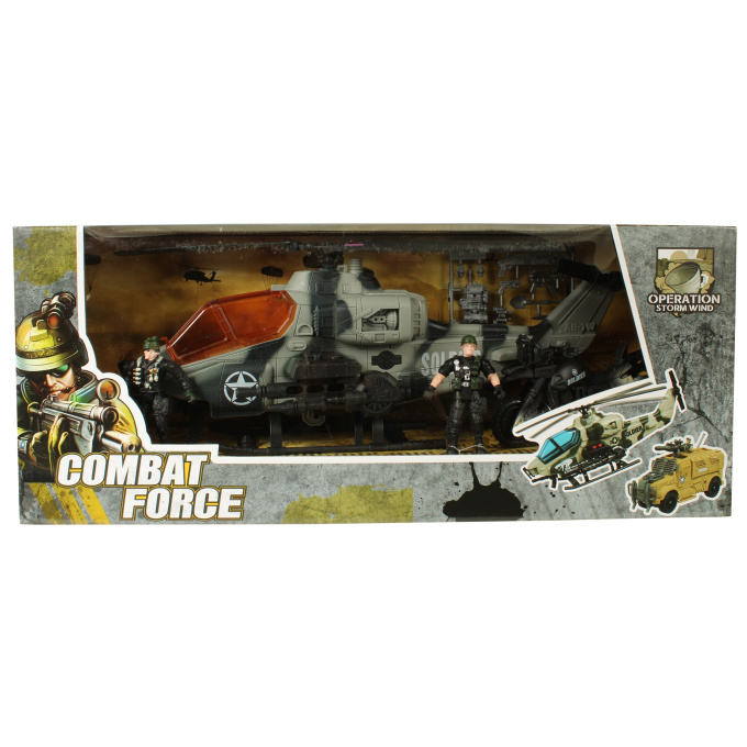 Vojenská súprava Combat Force Vrtuľník