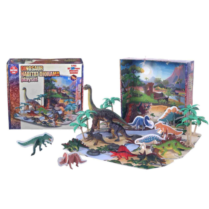 Habitat Diorama – Súprava s dinosaurami