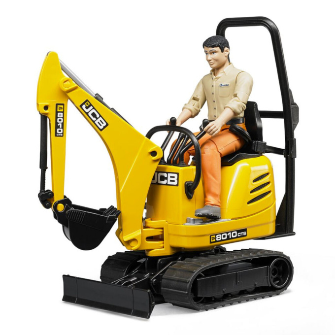 Bruder – Pásový mikrobager JCB 8010 CTS s obsluhou