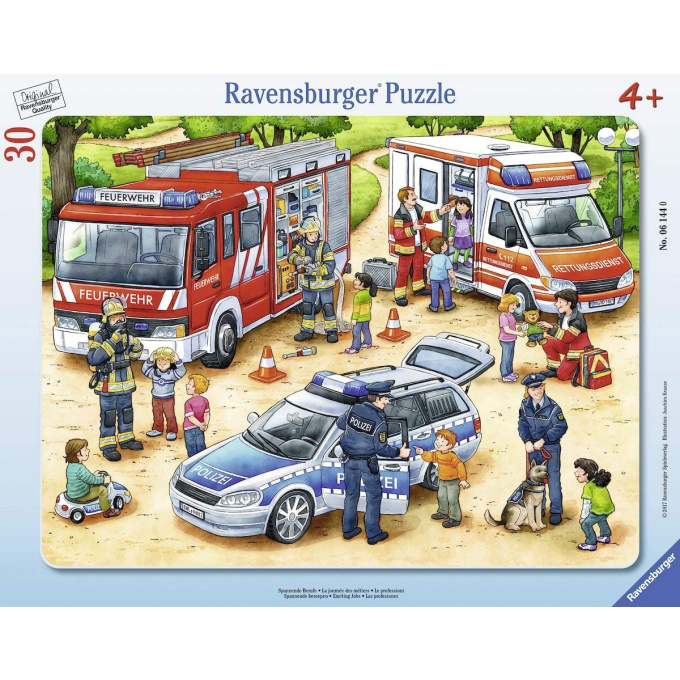 Puzzle 30 - Záchranárske vozidlá