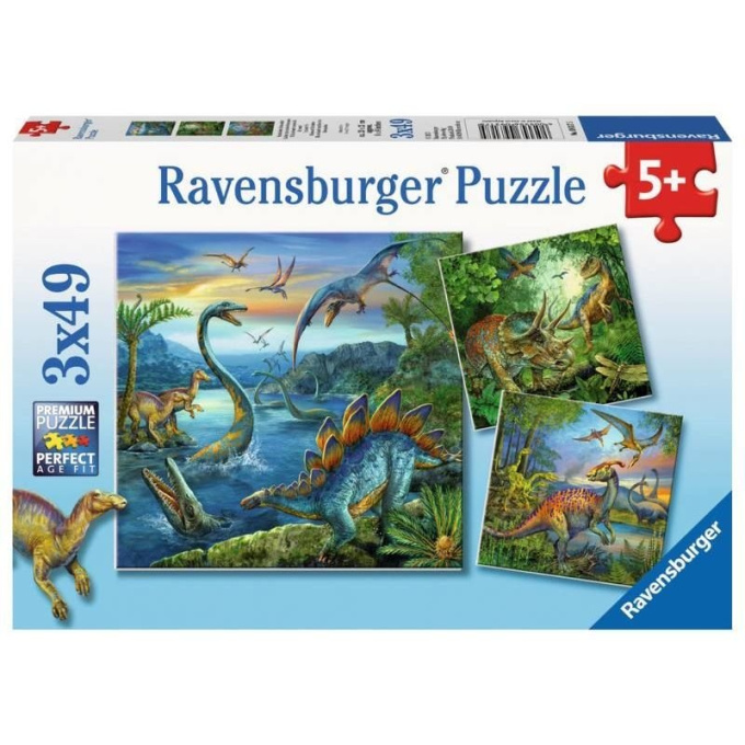 Puzzle - Dinosuary 3v1