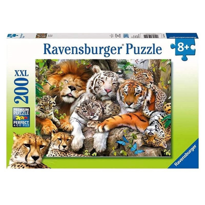 Puzzle 200 XXL - Mačkovité šelmy