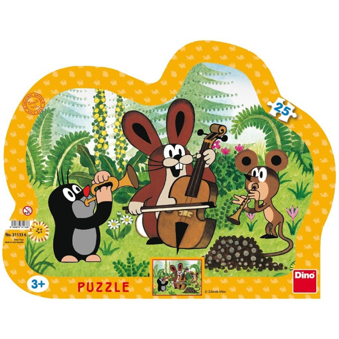 Puzzle 25 - Krtko muzikant