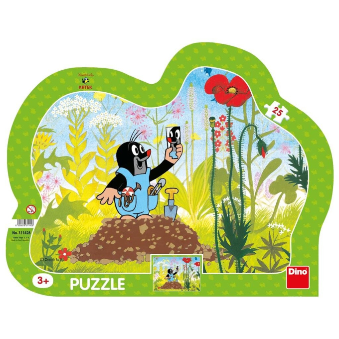 Puzzle 25 – Krtko záhradník