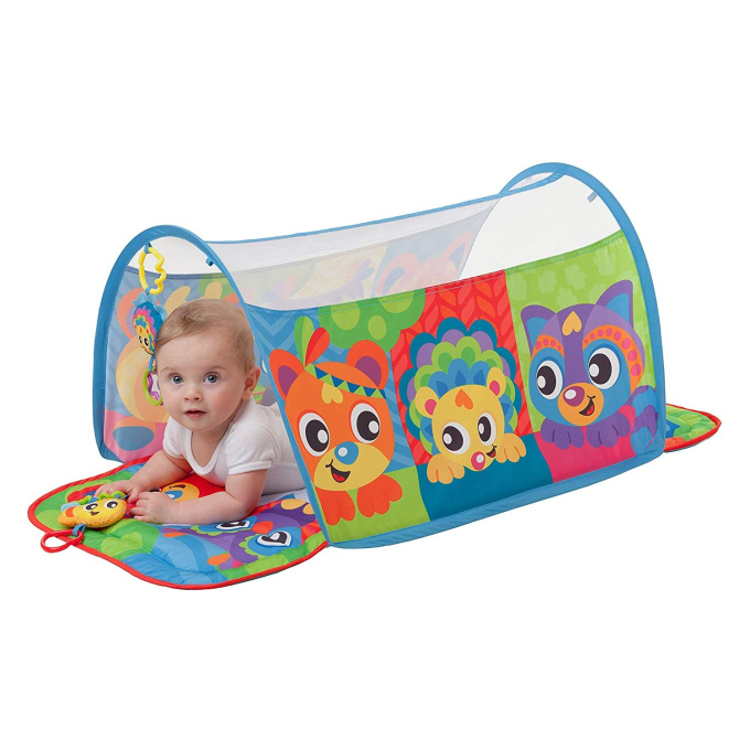 Playgro – Hracia podložka s tunelom