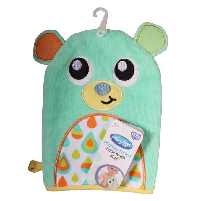 Playgro – Umývacia rukavica Medvedík